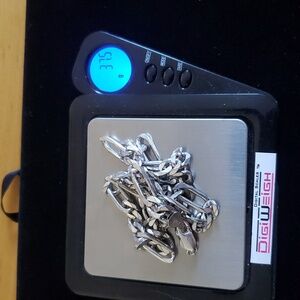 Men's Silver Chain Necklace